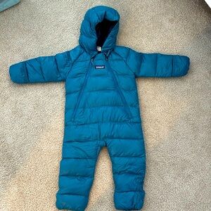 Patagonia baby snow suit